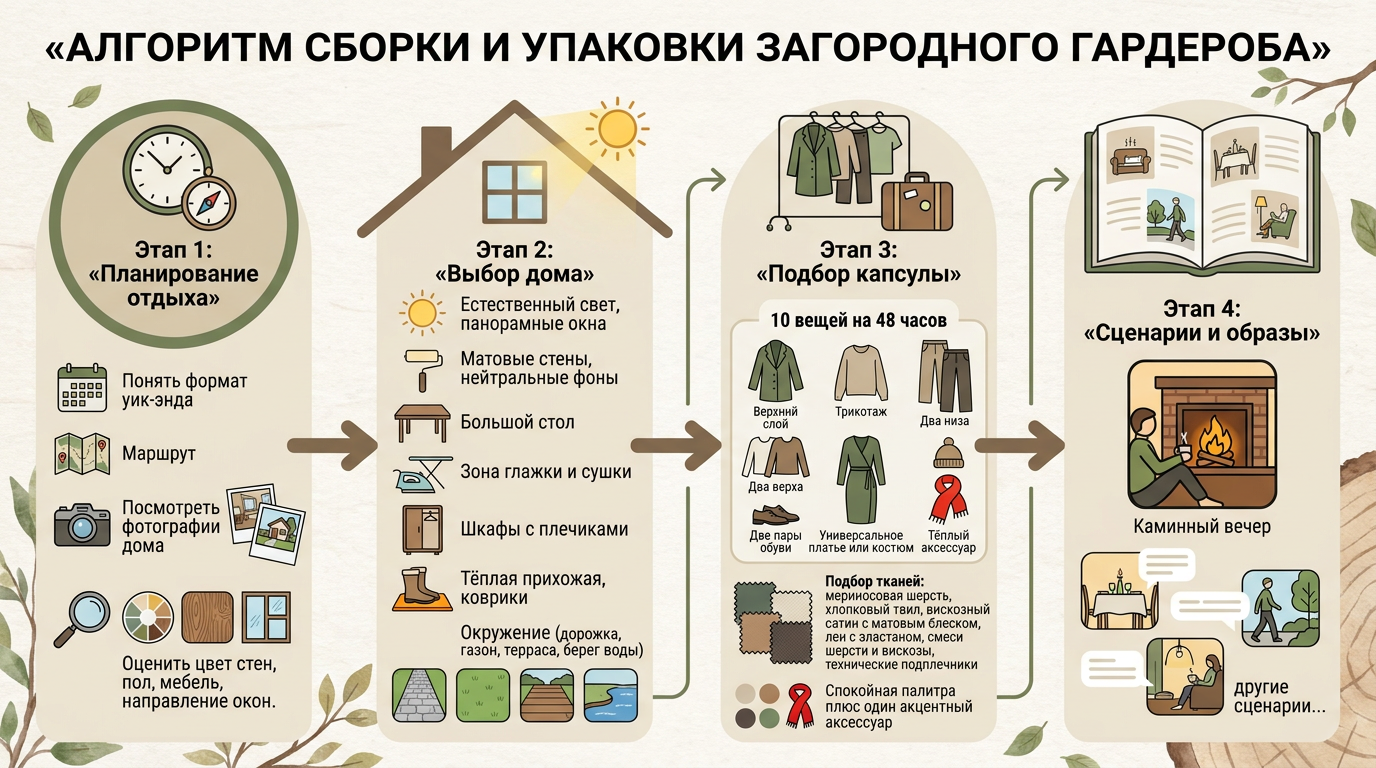 Как упаковать гардероб: чемодан по сценариям, а не по категориям